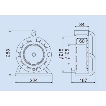 【製造会社店卸し資産あり】 000012018420 エスコ ESCO AC125V/15A/10m 吊りひも木管 短絡立ちはだかる器付 SP店