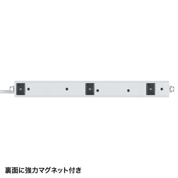 【メーカー在庫あり】 EA815GM-356 エスコ ESCO AC125V/15Ax5m タップ (6口/3P/漏電ブレーカー) SP店