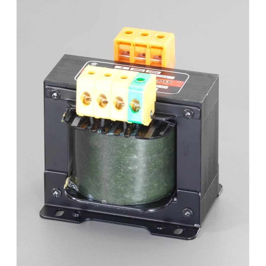 【メーカー在庫あり】 000012049627 エスコ ESCO 2.0KVA 静電シールド付電源トランス SP店