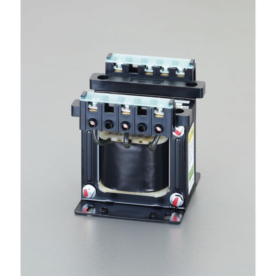 【メーカー在庫あり】 000012200969 エスコ ESCO 200VA/100V・110V ダウントランス 保護シールド付 SP店
