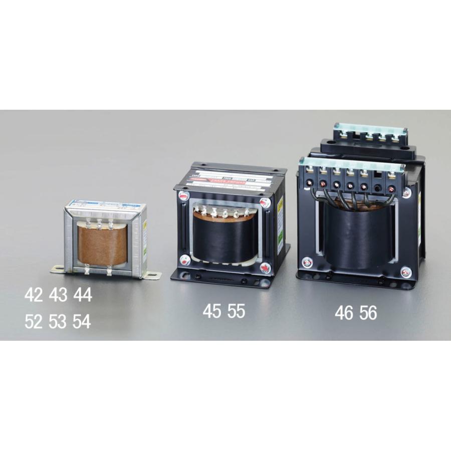 【製造会社店卸し資産あり】 000012200981 エスコ ESCO 5.0A/100V・110V 落ち込むトランス状態 防御すること遮蔽物付 SP店