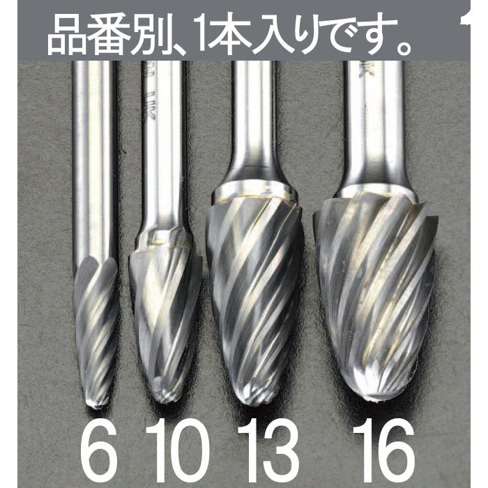 000012036537 エスコ ESCO 12x25mm/ 6mm軸 超硬カッター アルミ用 SP店