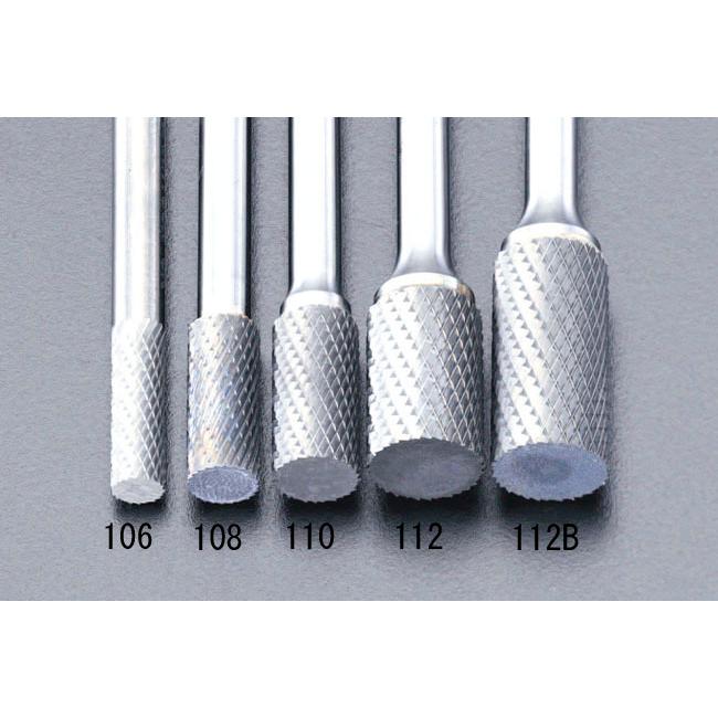 【メーカー在庫あり】 000012213017 エスコ ESCO 12x25mm/6mm軸 Coated 超硬バー SP店