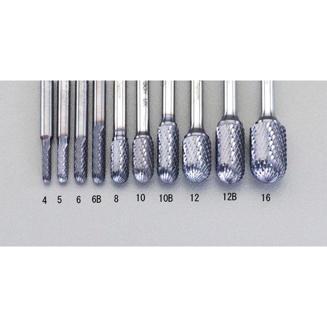 【メーカー在庫あり】 000012213035 エスコ ESCO 12x25mm/6mm軸 Coated 超硬バー SP店