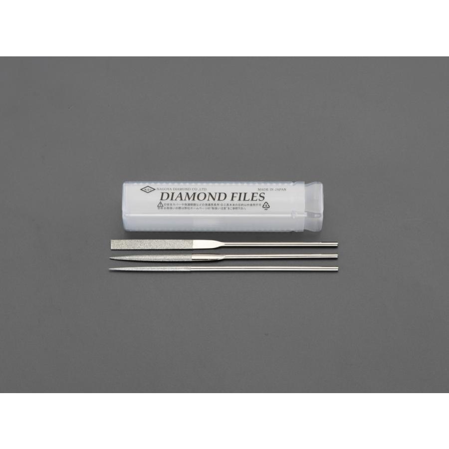 【メーカー在庫あり】 000012256503 エスコ ESCO 140mm ダイヤモンドやすり 精密・３種・３本組 SP店
