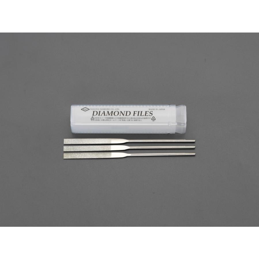 【メーカー在庫あり】 000012256516 エスコ ESCO 140mm ダイヤモンド鑢 精密・平/3粒度・3本組 SP店