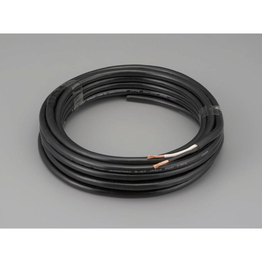 【製造会社店卸し資産あり】 000012216787 エスコ ESCO 2.0粍2x20m/2芯 2種EP予防医学 キャプタイヤケーブル SP店