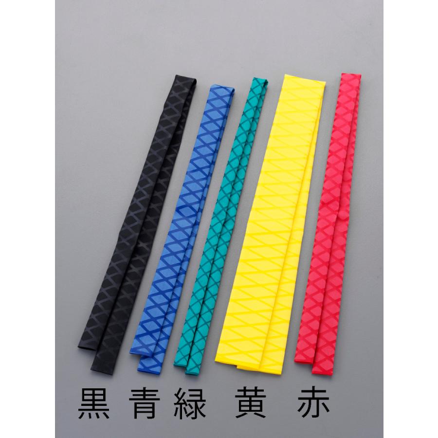 【メーカー在庫あり】 000012250375 エスコ ESCO φ50mmx1.0m 滑り止めグリップ 熱収縮・黄 SP店