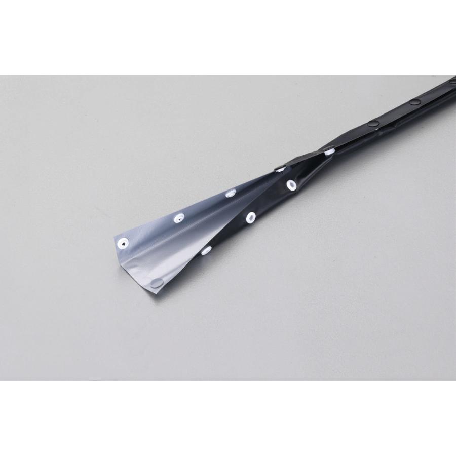 【メーカー在庫あり】 000012242455 エスコ ESCO 30mmx 5mノイズ対策 電線保護チューブ スナップ式 SP店の画像