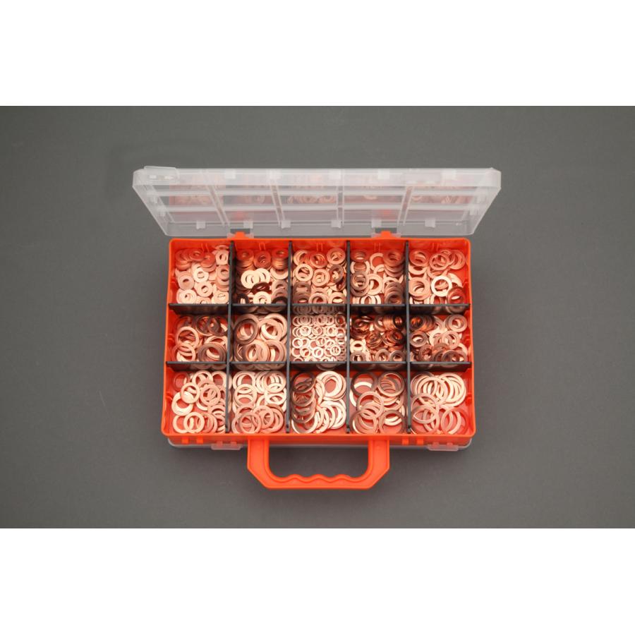 【メーカー在庫あり】 000012247590 エスコ ESCO アルミ・銅パッキンセット SP店