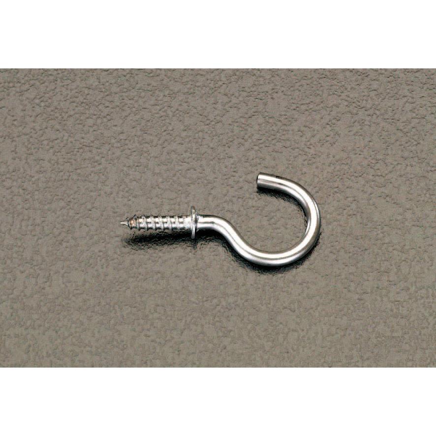 【メーカー在庫あり】 000012075830 エスコ ESCO φ2.8x25mm ねじ込フック ステンレス製/5本 SP店 |  | 01