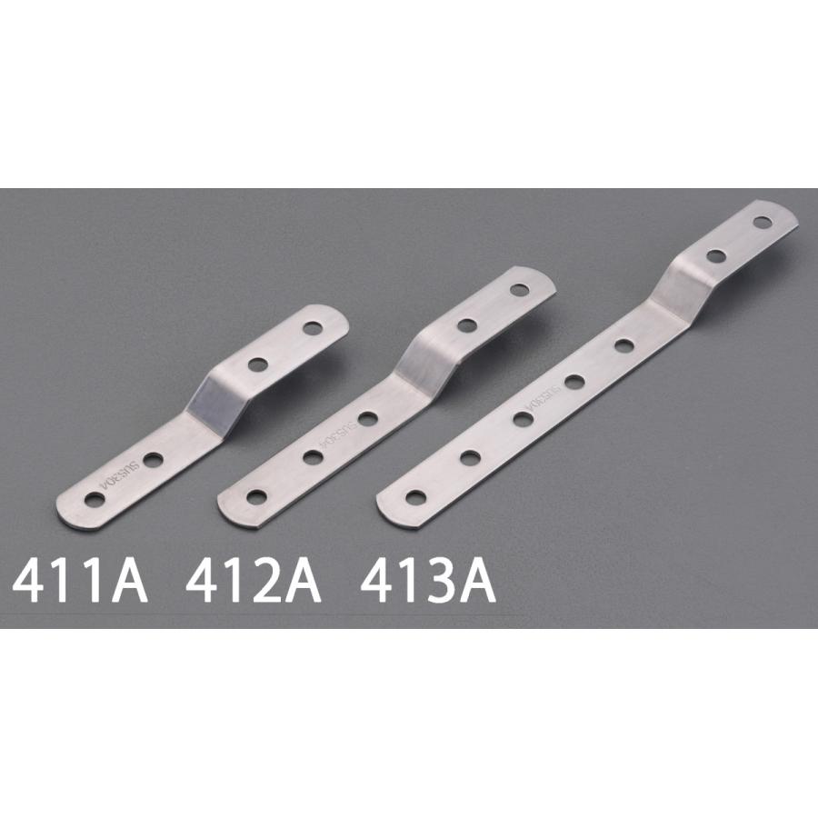 【メーカー在庫あり】 000012221829 エスコ ESCO 147 x19mm Ｊ型連結金具 ステンレス製 SP店 | 