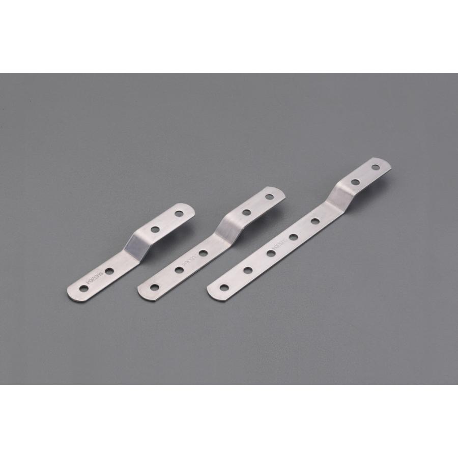 【メーカー在庫あり】 000012221829 エスコ ESCO 147 x19mm Ｊ型連結金具 ステンレス製 SP店 |  | 01