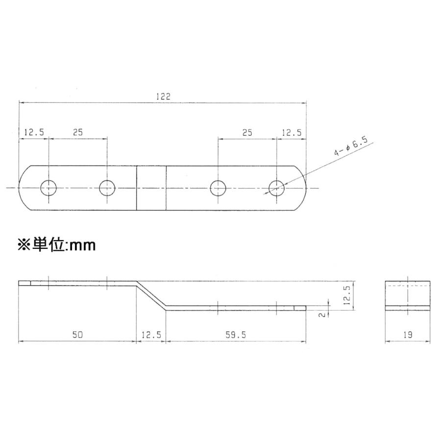 【メーカー在庫あり】 000012221829 エスコ ESCO 147 x19mm Ｊ型連結金具 ステンレス製 SP店 |  | 02