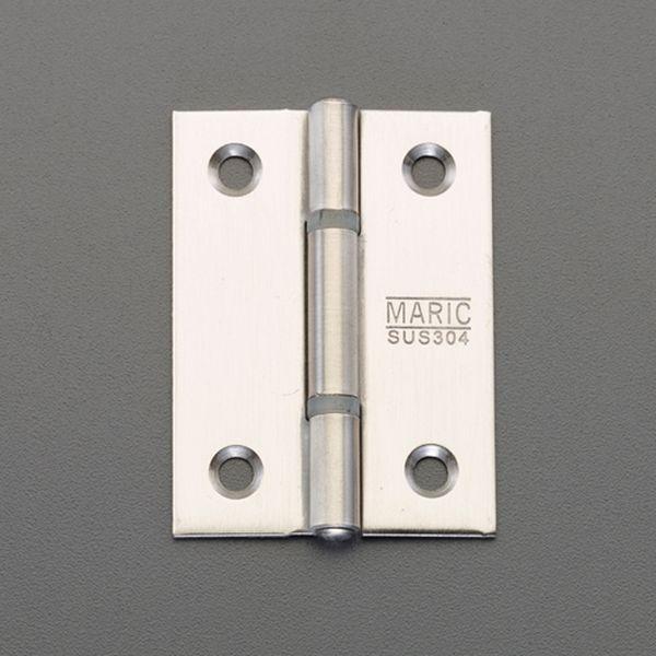 【メーカー在庫あり】 000012344305 エスコ ESCO 89x 56mm 中厚丁番(ステンレス製/ヘアライン) SP店 | エスコ
