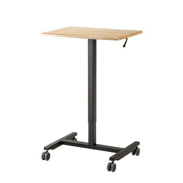 【メーカー在庫あり】 000012344535 エスコ ESCO 620x435x765-1105mm 昇降デスク(木目) SP店