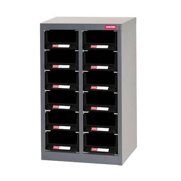 【メーカー在庫あり】 000012327215 エスコ ESCO 362x265x571mm/2列 6段 パーツキャビネット SP店