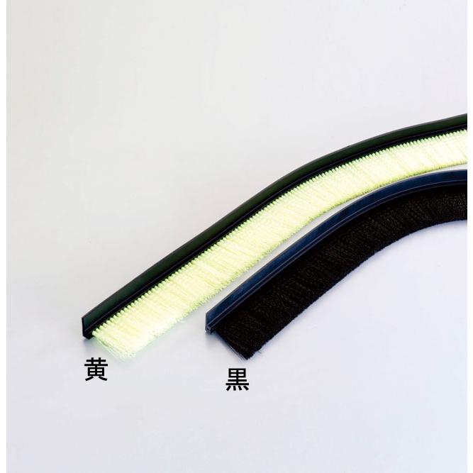 【メーカー在庫あり】 000012218508 エスコ ESCO 60mmx1.0m シールブラシ PP/黒 SP店