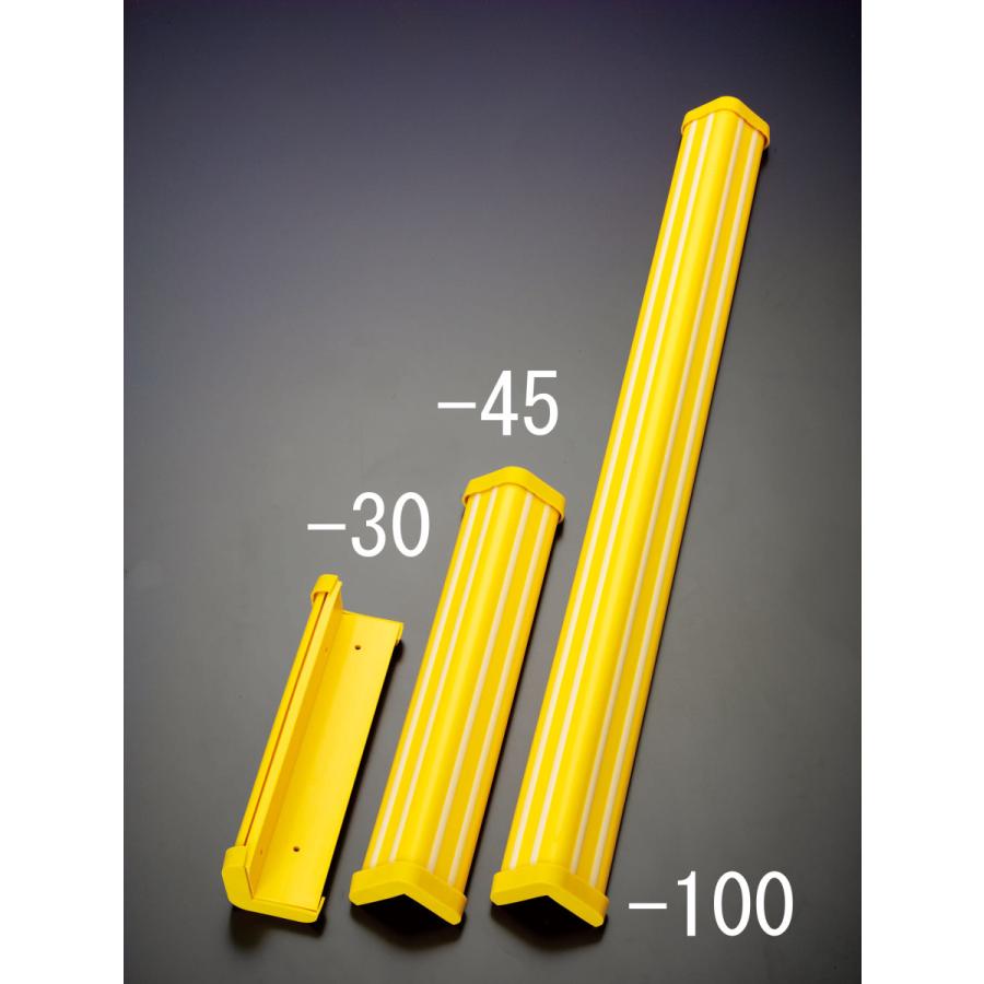 000012202911 エスコ ESCO 72.5x74.5x1000mm コーナーガード 蛍光ライン付 SP店