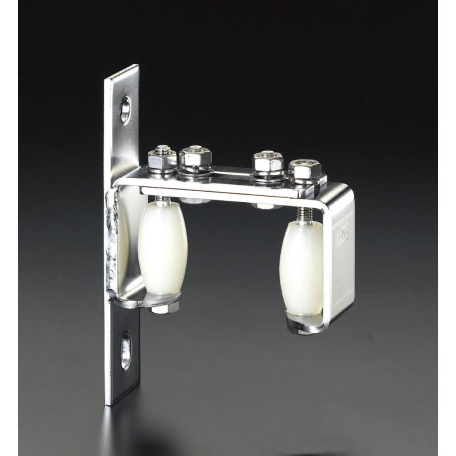 【メーカー在庫あり】 000012042349 エスコ ESCO 55-90mm ガイドローラー 門扉用・ステンレス製 SP店