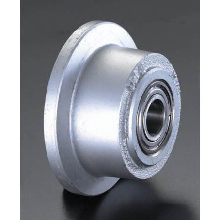 【メーカー在庫あり】 000012067330 エスコ ESCO 250x 65mm 車輪 ボールベアリング・鋳鋼製・レール用 SP店