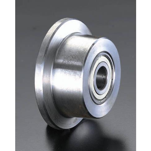 【メーカー在庫あり】 000012067334 エスコ ESCO 150x 60mm 車輪 Bベアリング・スティール製・レール用 SP店
