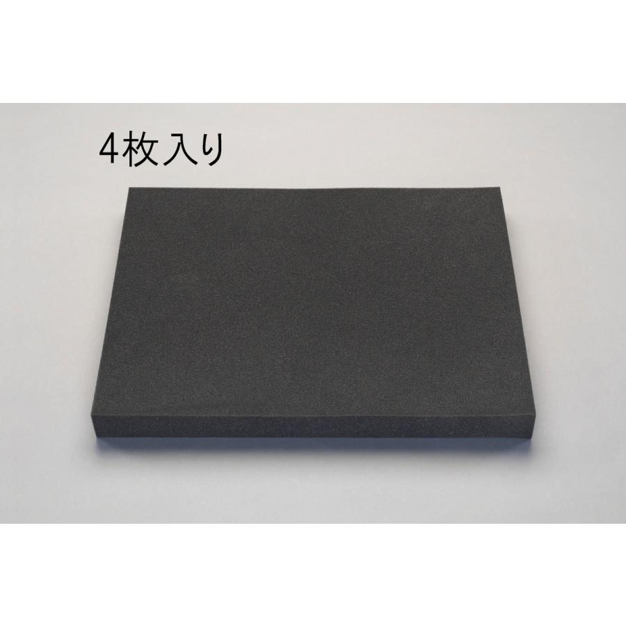 【メーカー在庫あり】 000012219741 エスコ ESCO 500x 600x50mm 軟質ポリウレタンフォーム 4枚 SP店