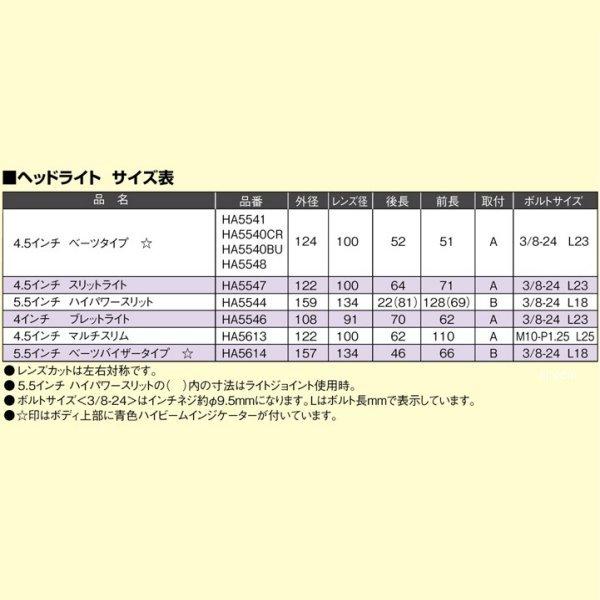 HA5606BU ハリケーン 4.5マルチリフレクターヘッドライトキット 02年-07年 TW225E 青 HD店_2
