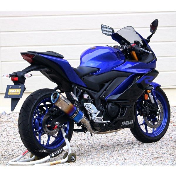 LB2255JM ダブルアールズ WR'S フルエキゾースト SS-OVAL JMCA認証 18年-21年 YZF-R25 焼き色チタン SP店