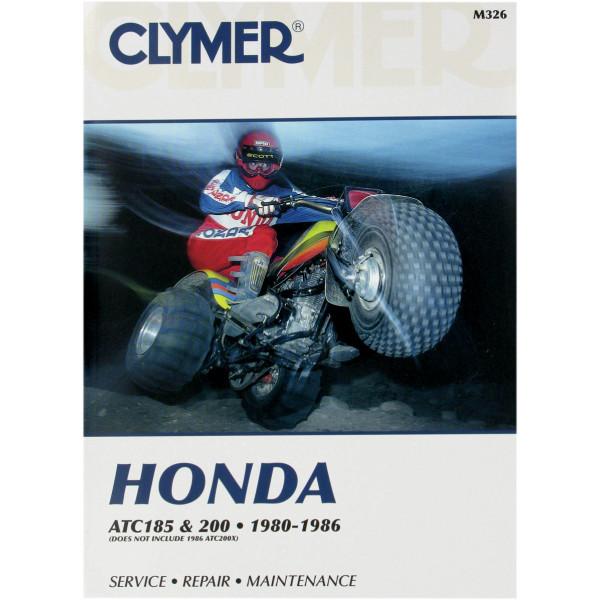 【USA棚卸し資産あり】 M326 クライマー Clymer ハウツー物 保全書 80年-86年 ホンダ ATC185/200 SP店 その他バイクパーツ、アクセサリー用品-車、バイク、自転車-バイク