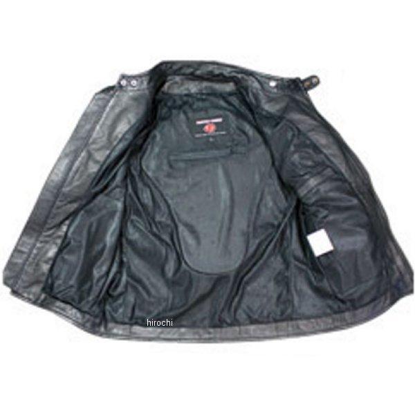 MF-LJ011PNK プライマル シープパンチングレザージャケット 黒 5L