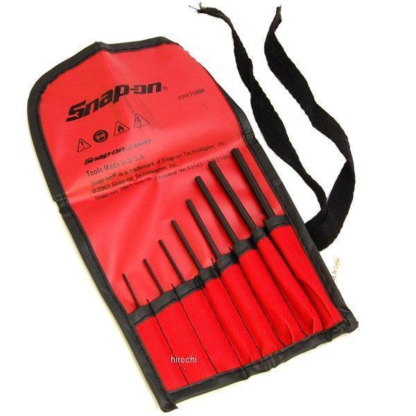 PPR708BK スナップオン Snap-on ロールピンポンチセット 全8ピース、KB2186キットバッグ入り SP店_1