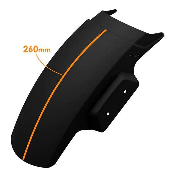 056695 ピラミッドプラスチック Pyramid Plastics 延長フェンダー ロング 22年-23年 Tiger1200GT Pro マットブラック SP店_3