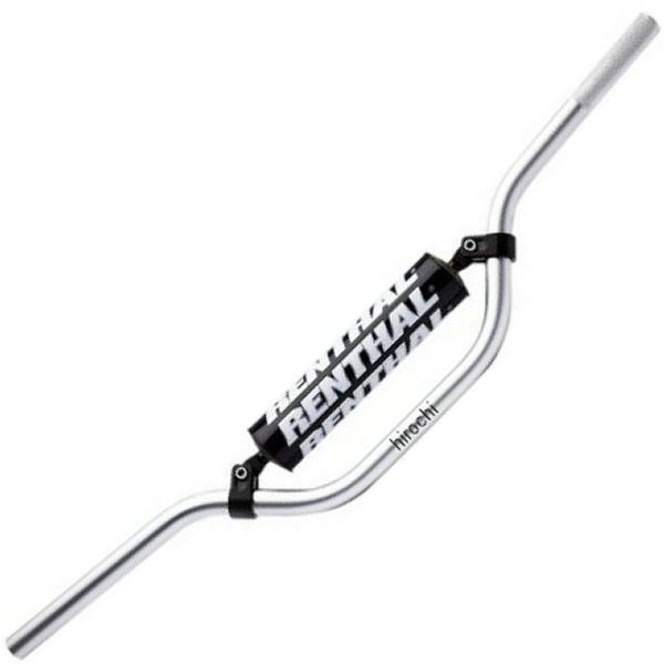 R7801-SI レンサル RENTHAL 22mm ハンドルバー MX 98年-14年 RM-Z、DR-Z、KLX、KX シルバー SP店