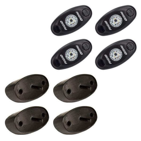 【USA在庫あり】 rig400213 Rigid Industries Rock Light Kit- Red (4 lights) SP店_1