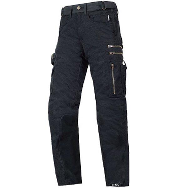 RR7516LFBK3 ラフ&ロード 春夏モデル バイカーZIPメッシュパンツルーズフィット 黒 LWサイズ SP店