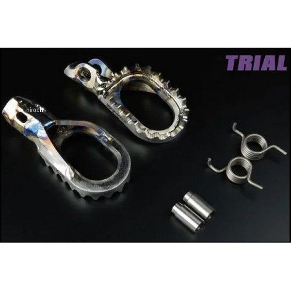 RT001 テクニクス Technix RAPTOR チタンフットペグ トライアル 99年以降 ベータ ALL model シルバー SP店 | ブランド登録なし