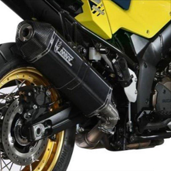 S.042.LRB ミヴ Mivv スリップオンマフラー SPEED EDGE 20年-21年 Vストローム1050 ブラックステンレス SP店