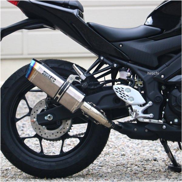 SF2270JM ダブルアールズ WR'S SS-OVAL スリップオンマフラー 22年- ヤマハ YZF-R25 F-BLACK チタン SP店の画像