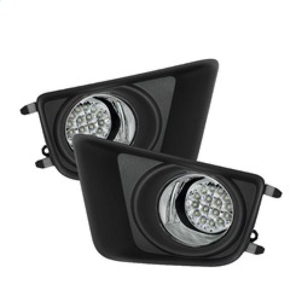 【USA在庫あり】 spy5075154 Spyder トヨタ Tacoma 2012年-2015年 LED フォグライト w/swch クリア FL-LED-TTA2012年-C SP店の画像