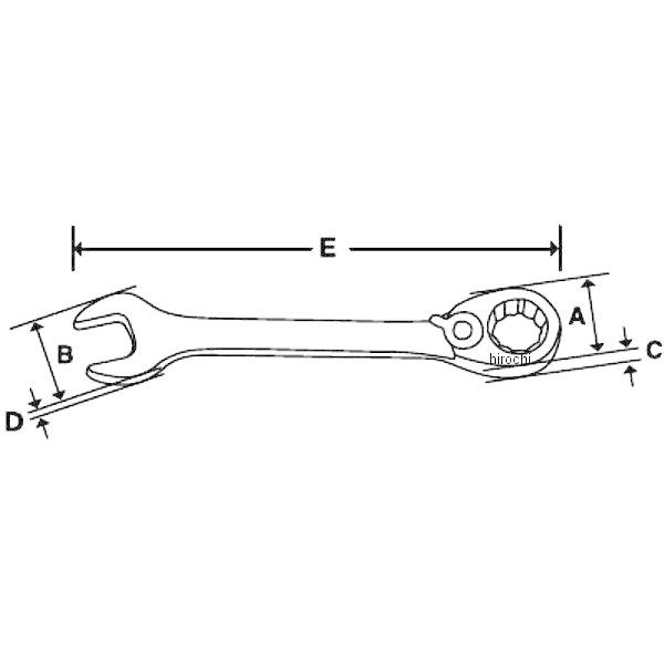 SRXRM17 スナップオン Snap-on ラチェッティングボックス/スピードオープンエンド レンチ 12ポイント 17mm SP店_2