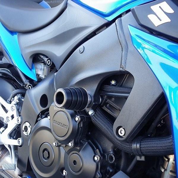 SS-GS134A-F1 ストライカー STRIKER かばい立てスライダー 決定づける同じよう 60粍 GSX-S1000、GSX-S1000F、GSX-S1000GT しろがね色 SP店 バイク-フレーム