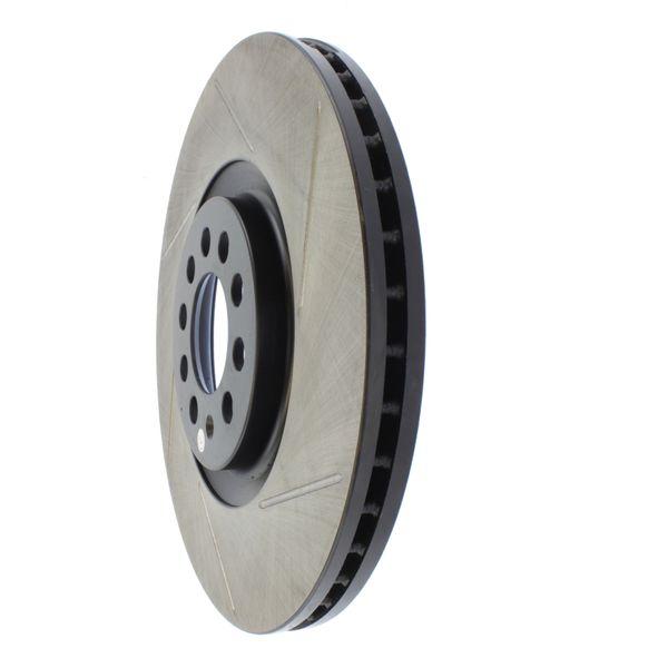 【USA在庫あり】 sto126.33062SL StopTech Power Slot 3/99年-06年 アウディ TT/00年-06年 TT Quattro/03年-05年 VW Golf GTi 左フロント スリットローター SP店の画像