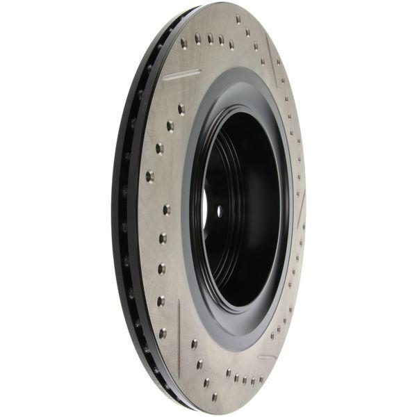 【USA在庫あり】 sto127.42101R StopTech Infiniti G37/ニッサン 370Z SportStop スリット＆ドリルド リア 右 ローター SP店の画像
