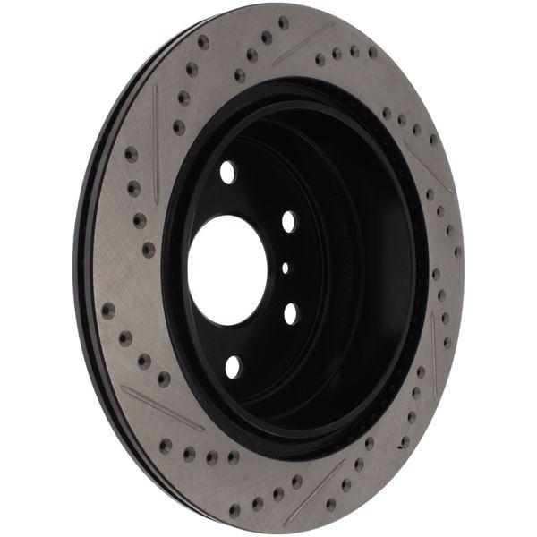 【USA在庫あり】 sto127.66065L StopTech 07年-10年 GMC Sierra w/ リア Drum /07年-09年 GMC Yukon リア 左スリット＆ドリルド ローター SP店の画像