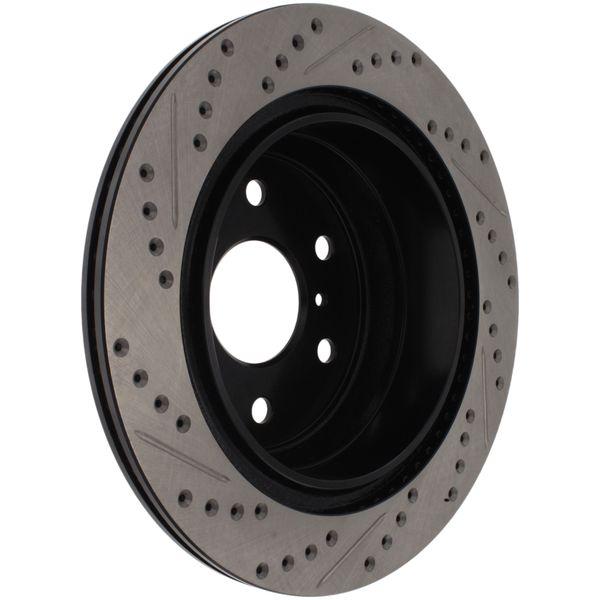 【USA在庫あり】 sto127.66065R StopTech 05年-10年 GMC Sierra w/ リア Drum /07年-09年 GMC Yukon リア 右 スリット＆ドリルド ローター SP店の画像