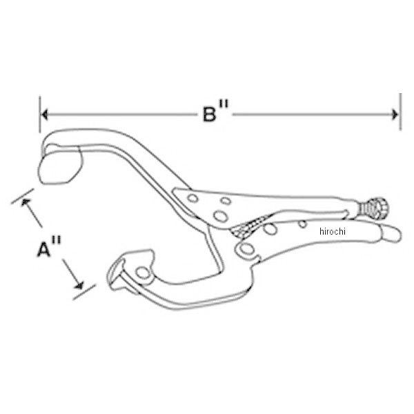 VGP12509 スナップオン Snap-on ロック式U型クランプ プライヤー 9インチ SP店_1