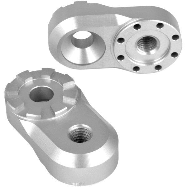 W90330-000 ワンダーリッヒ Wunderlich プレートアダプター フットレストシステム EVO1用 パンアメリカ 23mm シルバー SP店 | ブランド登録なし