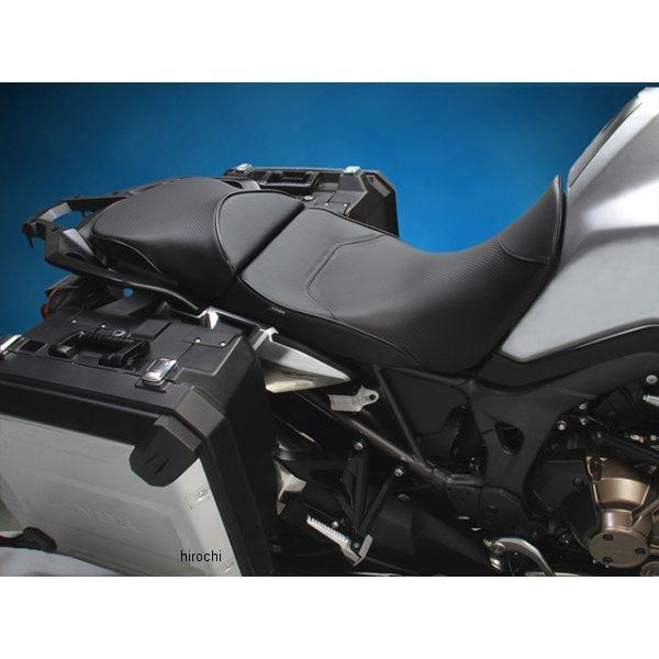 WS-675-19 サージェント Sargent シート フロント+リア CarbonFX 16年-19年 CRF1000L アフリカツイン パイピング:黒 SP店の画像