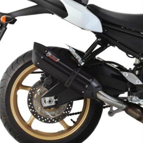 Y.033.L9 ミヴ Mivv スリップオンマフラー SUONO 10年-16年 FZ8 ブラックステンレス SP店